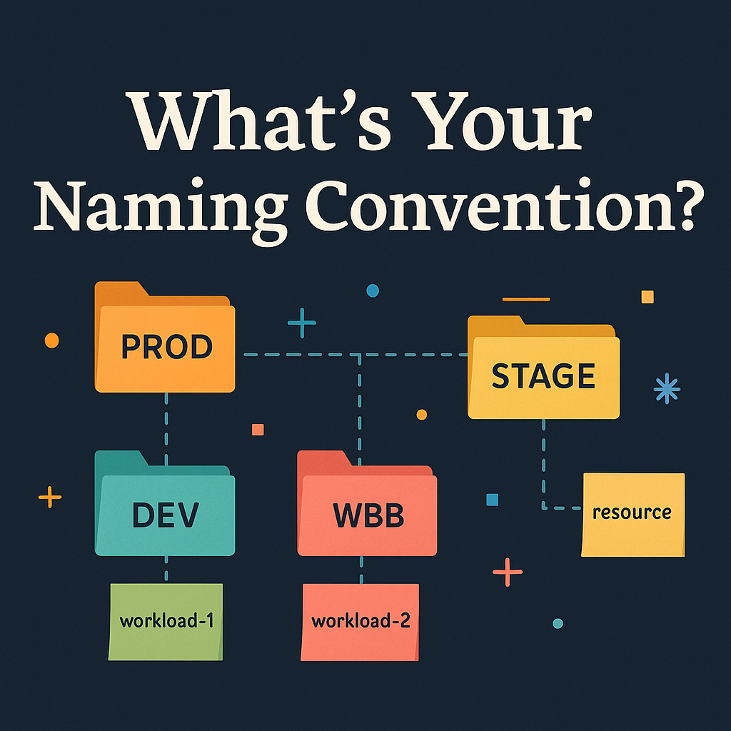What’s Your Naming Convention? A Practical Guide to Naming AWS Resources (That Actually Scales)
